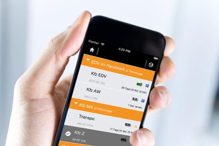 PTC GPS Fahrtenbuch GPS Fahrzeugortung